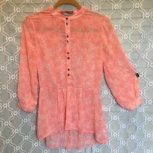 Salmon Pink Blouse